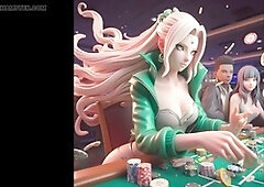 Tsunade and Madara enjoy a passionate moment together