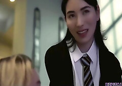 Three Girls Get Possessed With Adriana Sephora, Nata Ocean And Rikako Katayama