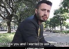 Young Straight Guy From Brazil Paid Cash To Fuck Gay Stranger On Camera POV