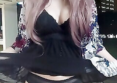 asian exhibitionist caption