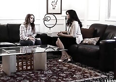 Preggy teen Laney Grey accedes to get adopted by nudists pair Penny Barber and John Legendary that have some VERY strict rules at the abode! Laney in 