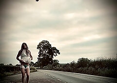 Sissy Platinum-Blonde showing