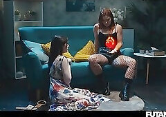 Cute Russian Girl Sucking Trans Cock - Magic Shemale Babe Getting Real Life Futa Blowjob