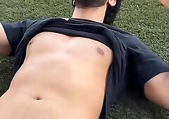 Indian NRI man shows his dick for suck