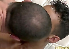 Ethnic dude blows schlong and gets fucked