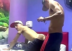 Having sex in a gay hotel with a heterosexual man for money