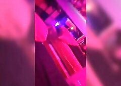 White Sissy Male Twerking and Widening his Soaked Booty