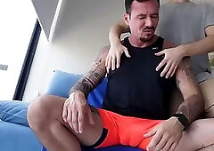 Mexican straight guy jacked off