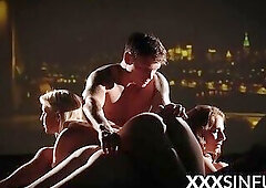 Horny Lovita Fate and Antonia Sainz balls draining lucky dude