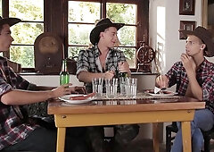 Dark-Haired Hunks Share Their Secret Love Story