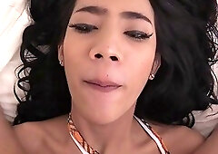 Small tits ladyboy gets her anal banged