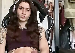 Latin teen toy cum