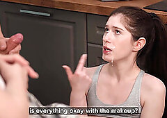 I love the feel of a shaft in me while cooking breakfast.