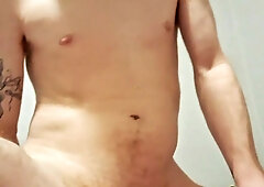 Toying with Vibing Rectal Beads for the First-ever Time (total movie, mighty ejaculation)