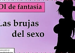 Tu nueva ama te usa y ordeña. JOI Brujas del sexo, capítulo 9.