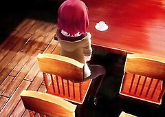 Mmd R18 Futanari Short Chan in the Restaurant Caught Fapping in Public cg Manga