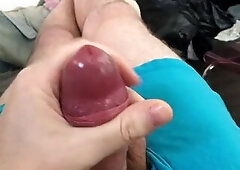 Pre Cum Oozed Out so I grabbed my Camera