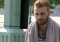 DrillMyHole - Tattooed Landon Conrad anal sex scene