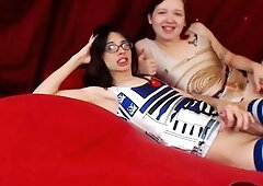 European shemale tranny gives anal session