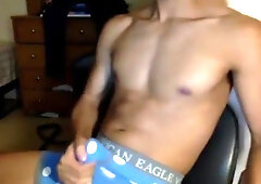 Korean webcam playing dildo