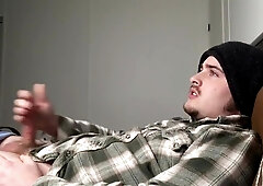 Masculine Jerk Off Instructions! Vocal Squealing Boy Lingering Nutting, can you keep Up?