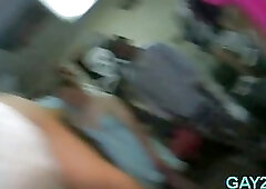 Boy toy endures a huge cock