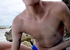COMPILATION BLUE SPEEDOS BULGES SWIMWEARS UNDERWEARS