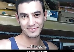 Three Amateur Gay Latino Guys Meet Suck & Fuck For Cash