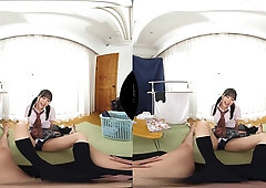 The Dorm Manager Used as a Footjob Toy by the Students - SodCreate