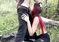 Punished a youthful whore for drinking drinks in immodest bushes.