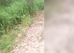 Caught Creepy Stranger Masturbating Whilst Peaking At Me In The Woods Whilst I Was Walking On The Trail