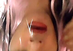 Mexican Crossdresser slut side thong and bareback anal (soy travesti mexicana)