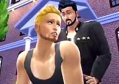 Gang-bang, college, frat party