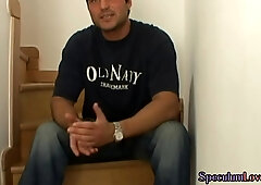 Speculum babe dildo fucking tight pussy before spreading