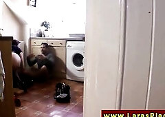 Hawt older nylons in underware sucking on her stud