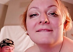 My stepmom's lover bangs her juicy curly snatch, anal, fisting until this babe has a biggest climax!