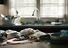 2021. Actress. Playgirl. Large bazookas. Large booty. Ebony brassiere and pants. Golden-Haired. Caucasian. Celebrity. Christina Hendricks. Cleavage. C