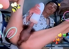 Good friend, masturbation, happy boy