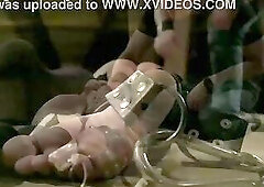 Naughty blonde wants bondage sex play