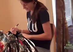 Lizz Tayler And Marco Banderas In Behind The