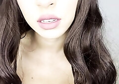 Brazilian Babe's Teasing JOI and Humiliating Orgasm