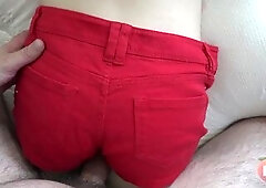 Red Shorts Assjob