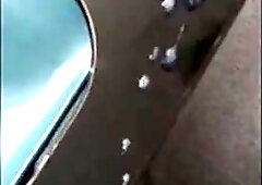 Boy sagging and cum at university 3