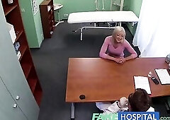 FakeHospital Golden-Haired seduces doctor to get her own way