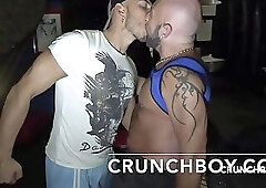 the sexy Ronal TRYP fucked bareback by Jess ROYAN for Crunchboy at Open mind cruising barcel