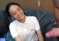 Trikepatrol Pale Asian Goes Hard with Her Sex Game