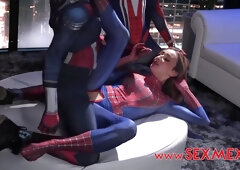 New Lula Spider Girl Banged By Superheroes (26-01-2026) Hardcore Threesome Roleplay Latina Iluvy Vidnest.io