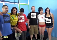 Couple Arrives & Orgy Erupts W Jennifer White, Prince Yahshua, Chase & Dan!