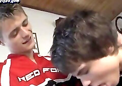 Handsome bikers at home whit big cocks jerk off suck and fuck anal cum