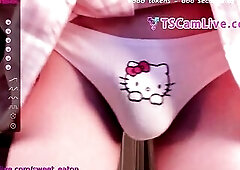 See this excellent Magical SheBabe in Pink Mini Petticoat Part 7 Whilst performing a live Naked show